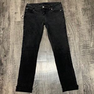 Black skinny jeans